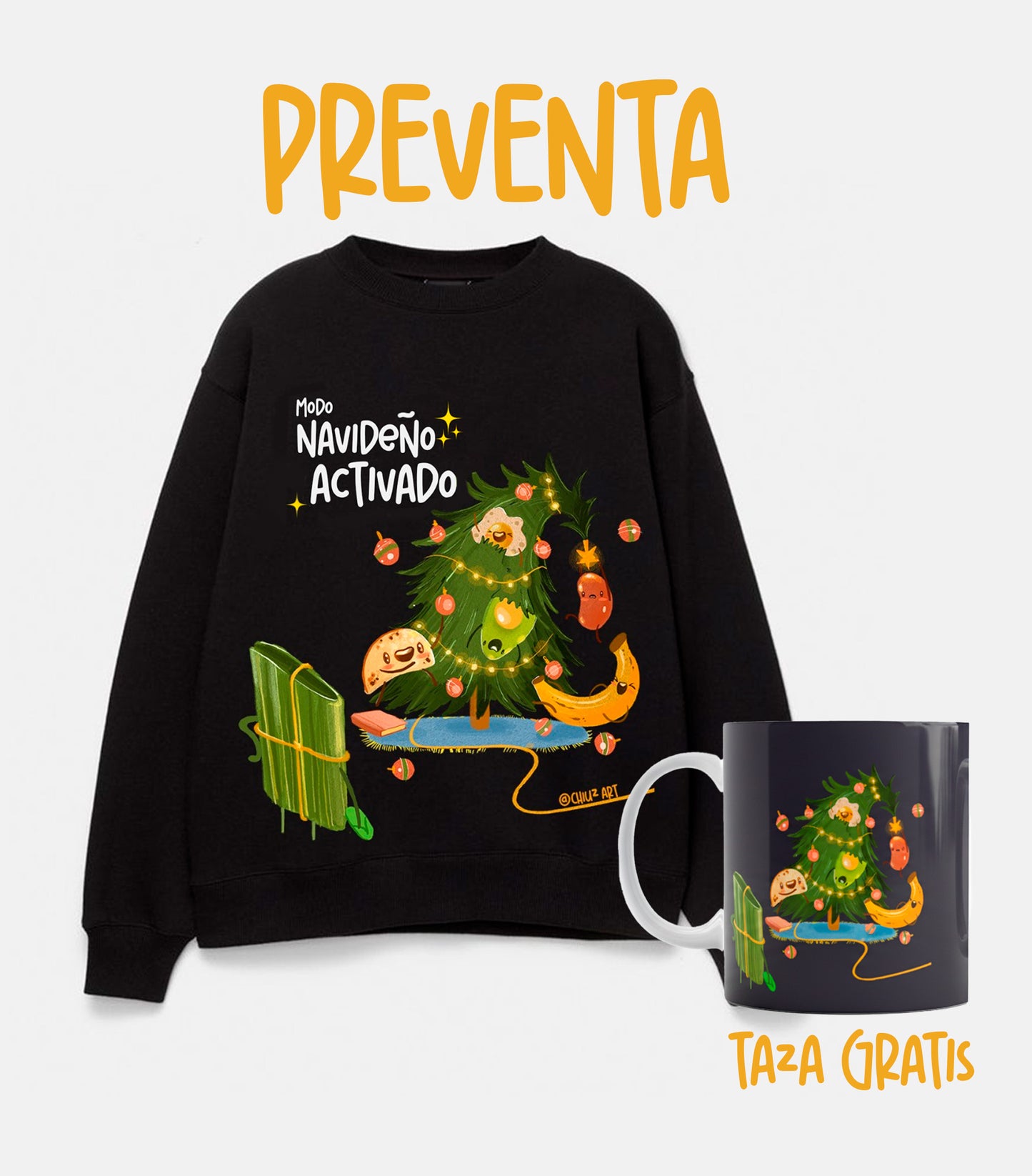 Sudadera Navidad Activada