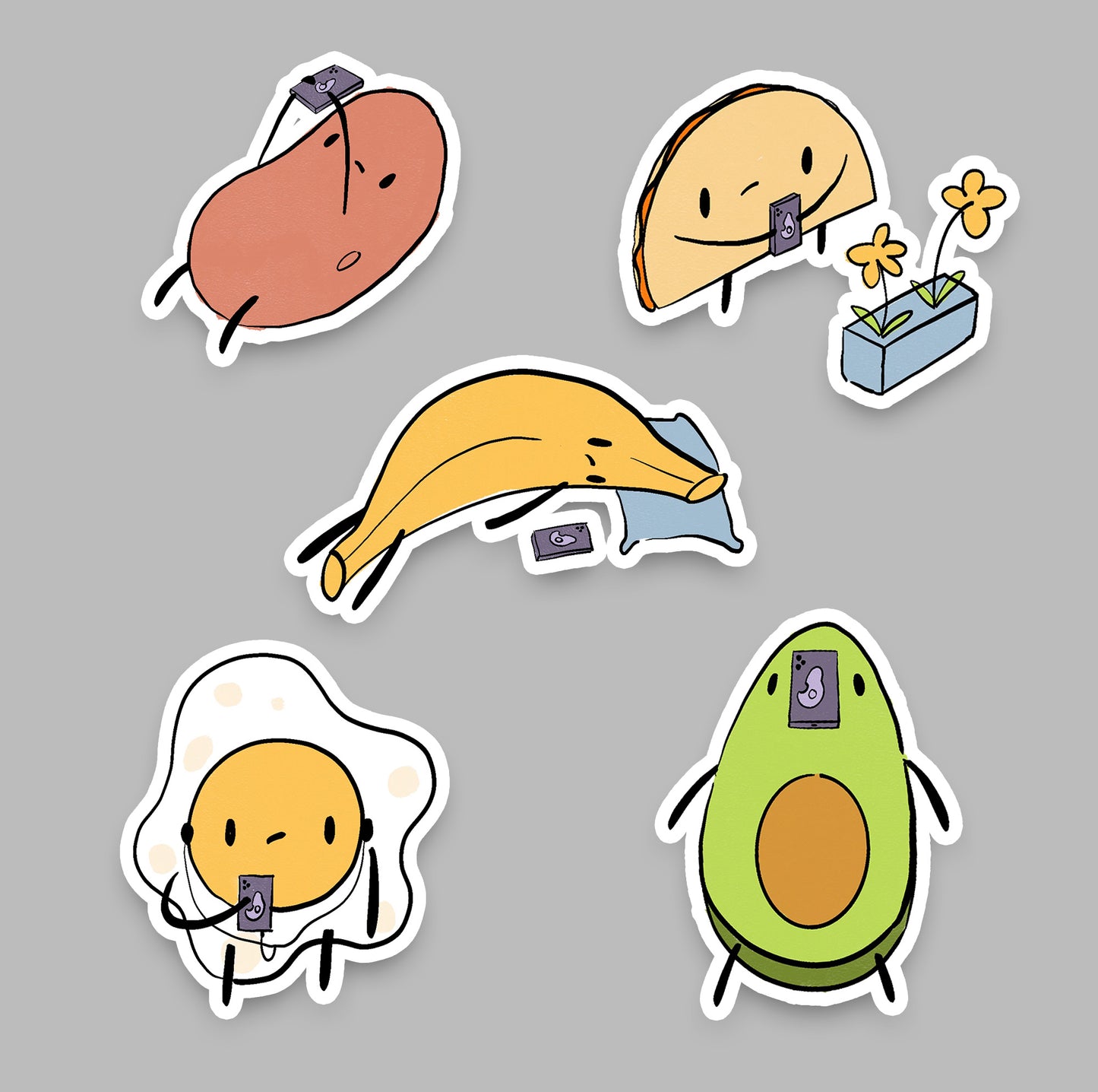 Pack de Stickers - Día de la Baleada - Estilo 2