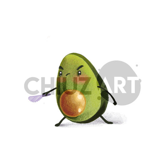 Sticker | Aguacate Maleado