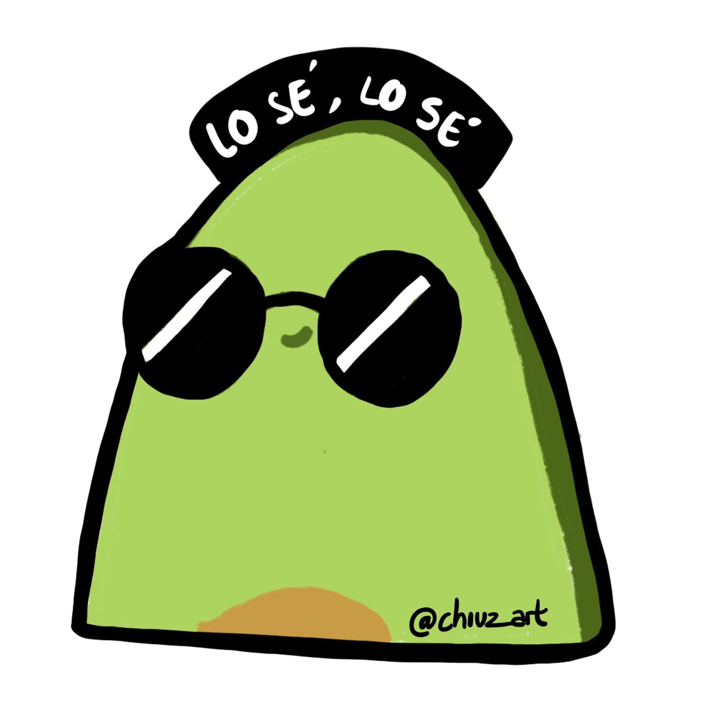 Pack de 3 Stickers | Aguacates