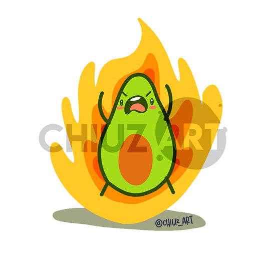 Sticker | Aguacate Bravo