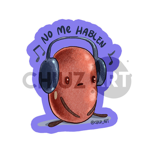 Sticker | No me hablen