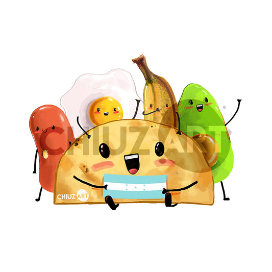 Sticker | Baleada Familia