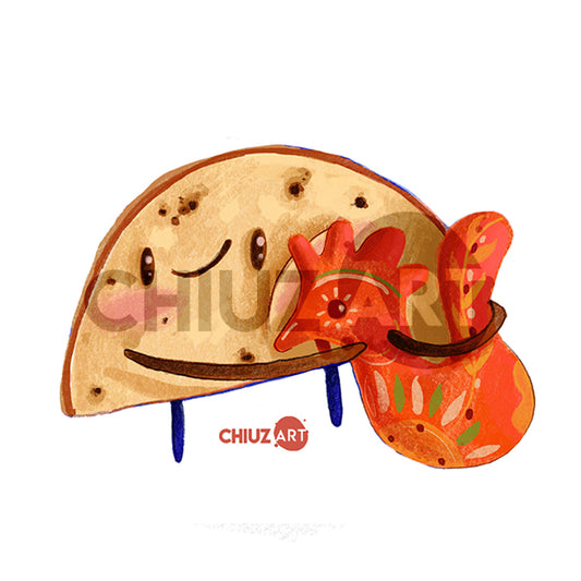 Sticker | Baleada con Gallito