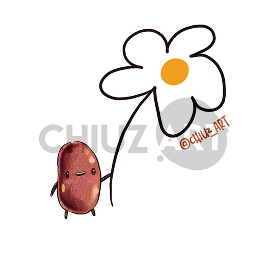 Sticker | Frijolito enamorado
