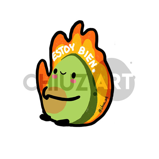 Sticker | Aguacate Estoy Bien