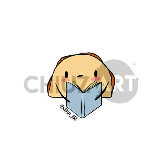 Sticker | Baleada Leyendo
