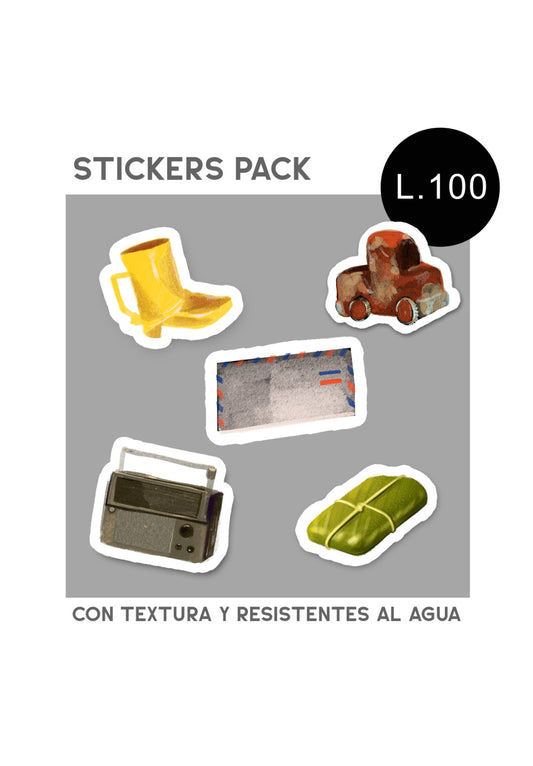 Pack 5 Stickers | Navidad Catracha