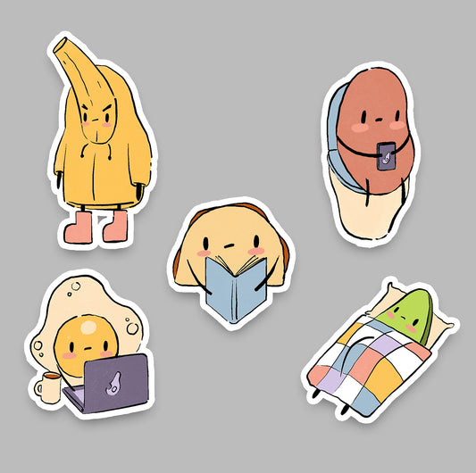 Pack de Stickers - Día de la Baleada - Estilo 1